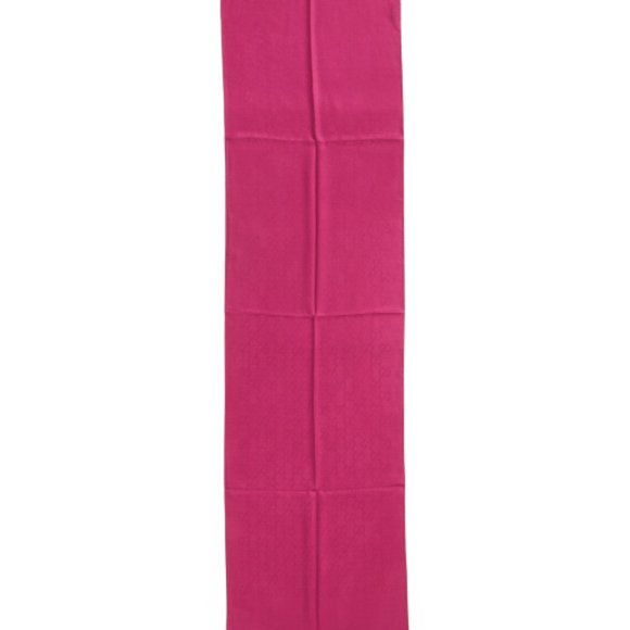 Gucci Wool Silk Blend Fuchsia Scarf - Picture 2 of 2